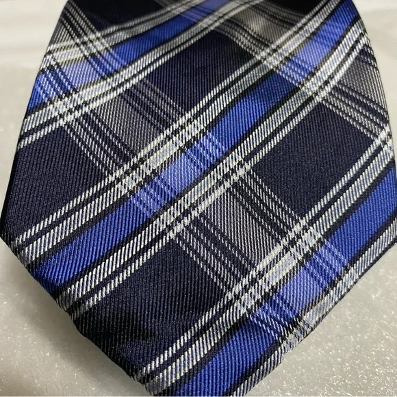 BEAU BRUMMEL SOHO Men's 100% Silk Tie ~ Plaids & Checks ~ Hand Made! - Picture 2 of 4